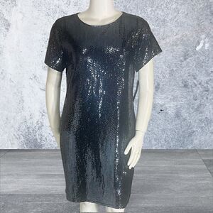 Bebe Plus Size Bling Shirt Dress
